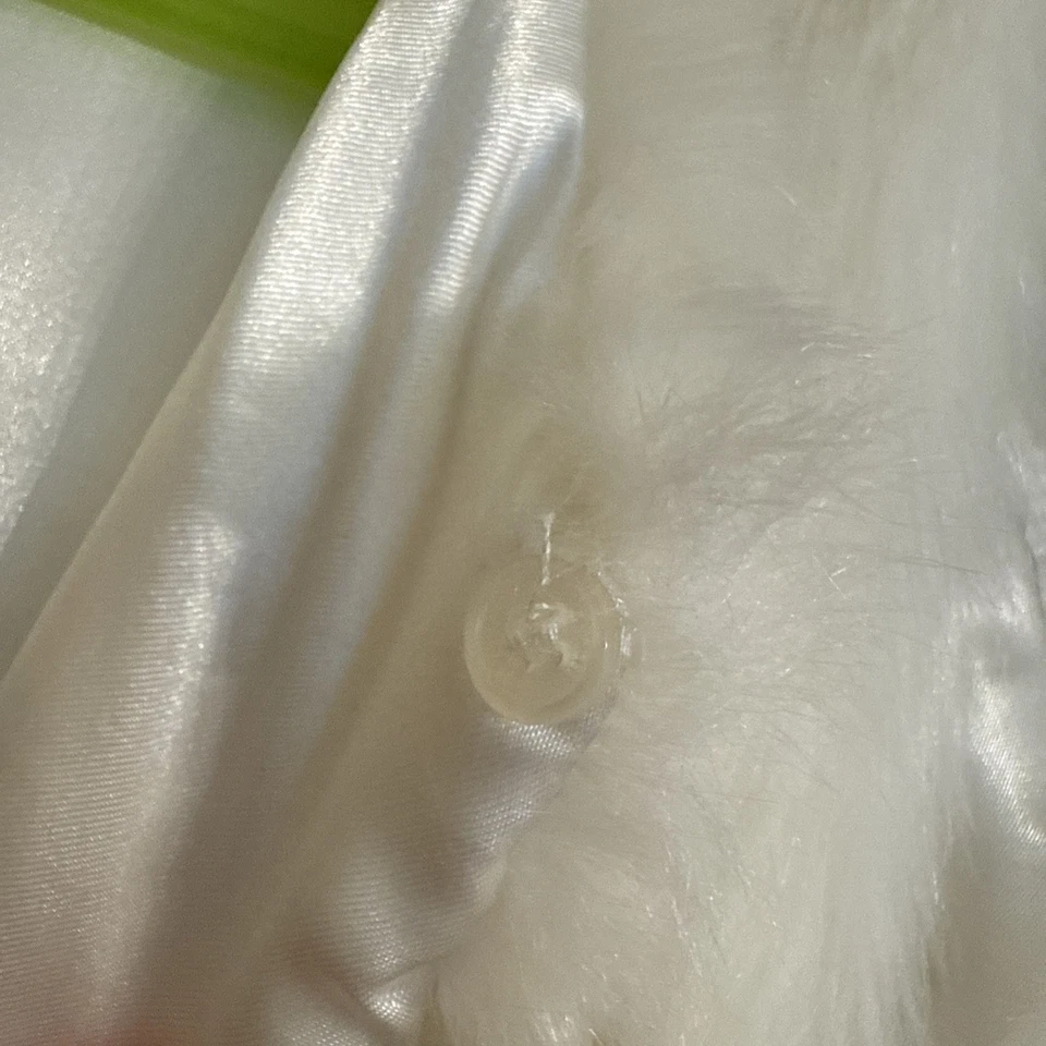 Жилет качели Ella Moss кремовый искусственный мех искусственная кожа 7/8 - Изображение 4 из 4