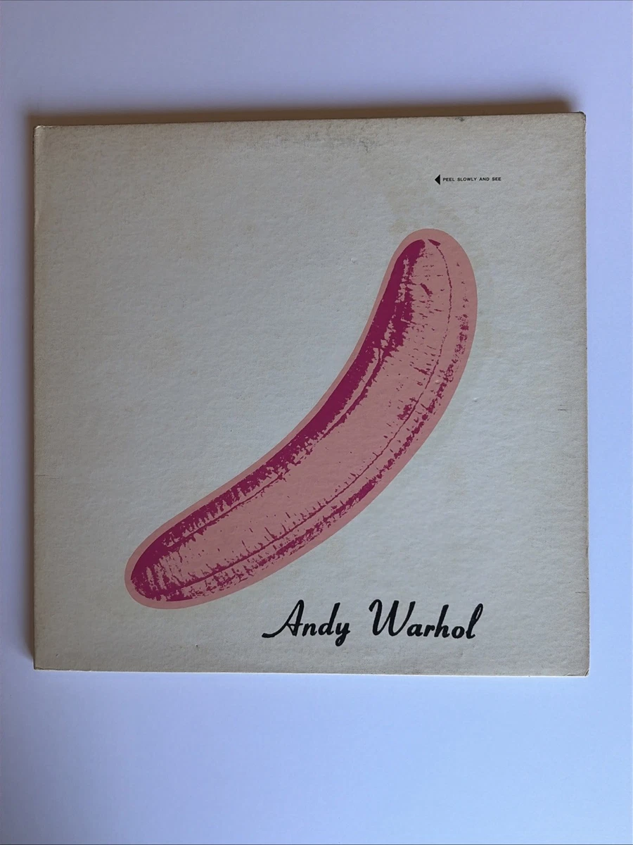 Andy Warhol Torso Cover   Peeled Banana , Velvet Underground -