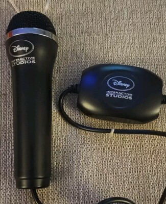 Disney Interactive Studios USB Microphone Wii Ps3 Xbox 360 PC Logitech MN:A-023A