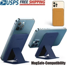 Magnetic Wallet Card for iPhone -14-13-12  Series MagSafe Compatible Phone Stand