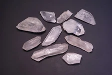 Quartz Crystal Points 1/4 Lb Natural Clear Crystal Points Gemstone Specimens