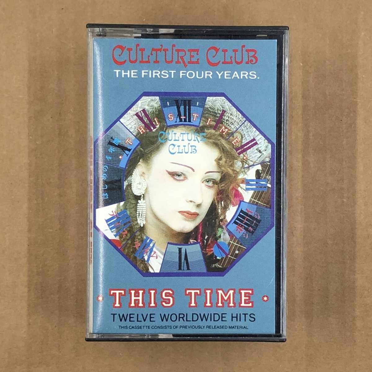 CULTURE CLUB Cassette Tape 80s Synth Pop THIS TIME BEST OF KARMA 