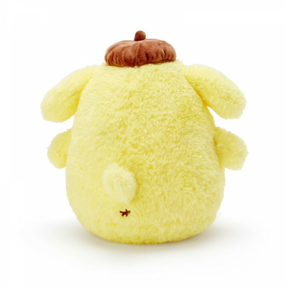 Sanrio Pom Pom Purin Fluffy Stuffed Plush Doll S size 21cm Japan