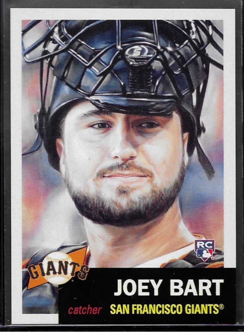 2021 TOPPS LIVING SET # 408 JOEY BART RC Rookie San Francisco Giants 3,924 PR b