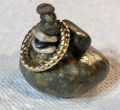 Rock Tower Ring Holder Jewelry Gift
