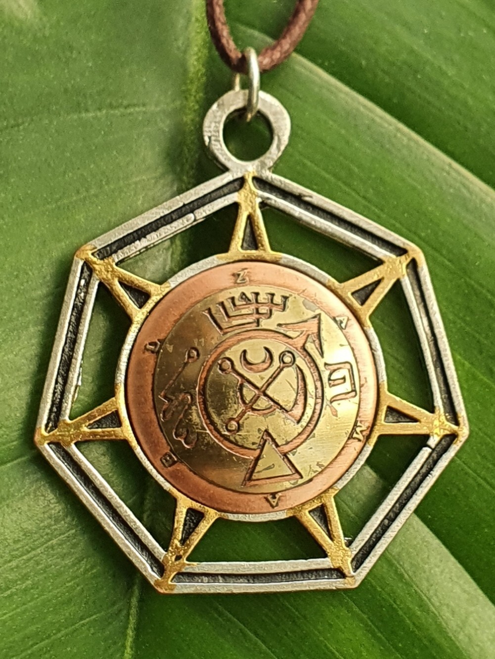 Zamael Angel of Mars Occult Pendant Talisman Willpower Life Energy Cord & Box