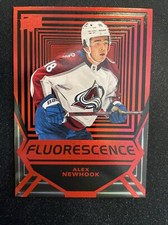 21-22 UD Series 2 Hockey Rookie Red Fluorescence FL-42 Alex Newhook