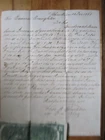 Very Rare 1850 Antebellum Runaway Letter, Fulton Carolina Plantation, Civil War