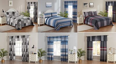 3 pcs Bedspread Coverlet Quilt Bed Cover Reversible All Season Twin Full Queen 