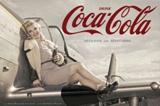 Malak Alexa Delicious and Refreshing Coca Cola Coke Print