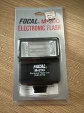 FOCAL M-200 Electronic 300 Flash Unit 20-01-21 Covers Horizontal Vertical 35 MM