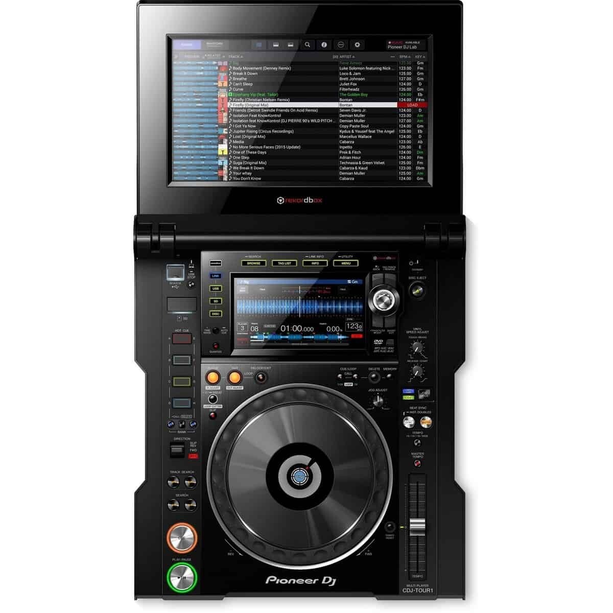 Pioneer CDJ-TOUR1 | Foldout Touch Screen TOUR System Multi Media