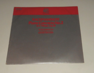 RCA SUPER 45 CUTTING - Artur Rubinstein - Piano - LP - RACHMANINOV Concerto No.2