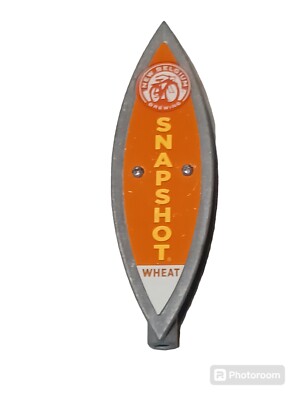 New Belgium Brewing Snapshot Wheat 7.5'' Beer Tap Handle