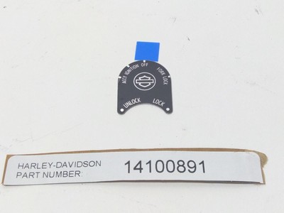 NEW Genuine Harley 2014-2024 Touring BLACK Ignition Switch