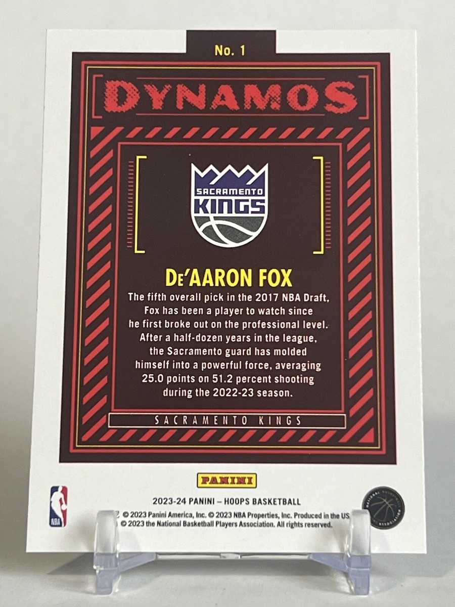 スポーツ選手 De'Aaron Fox NBA Yellow Plate 1/1 スポーツ選手 De