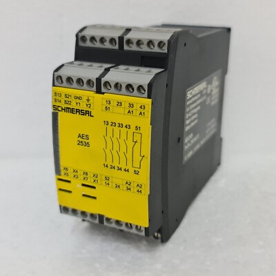SCHMERSAL AES 2535 UE: 24...230V AC/DC Safety Monitoring Item no.: 101180845