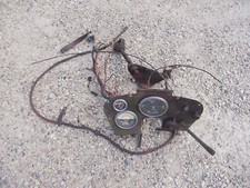 International 504 Rc Ih Tractor Dash Panel Key Switch Gauges + Wire Harness