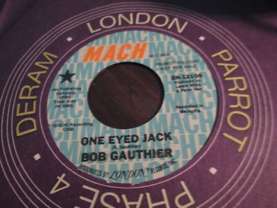 Bob Gauthier - One Eyed Jack / Laughing, Crying   NEW