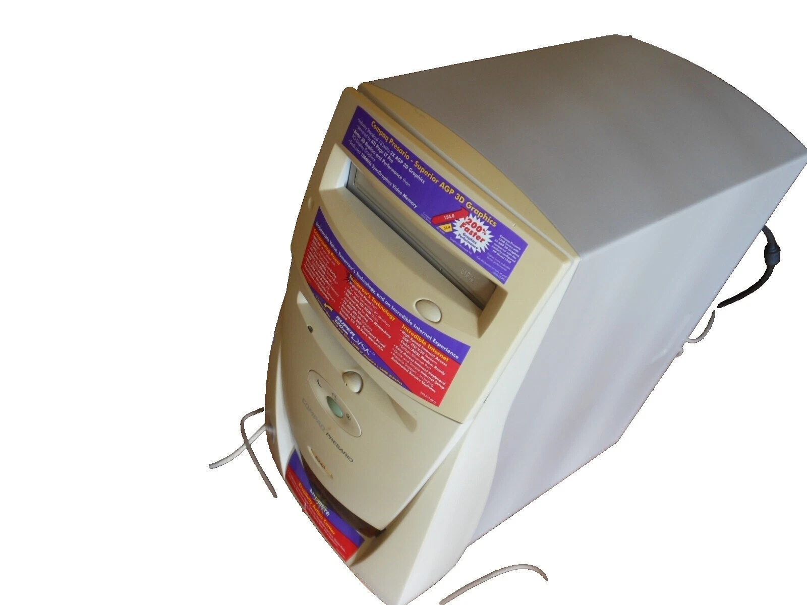 Computadoras de escritorio PC Compaq Windows 98 y todo-en-Uno