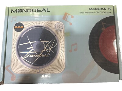 monodeal Wall Mounted Cd /dvd Player-white-new In Box