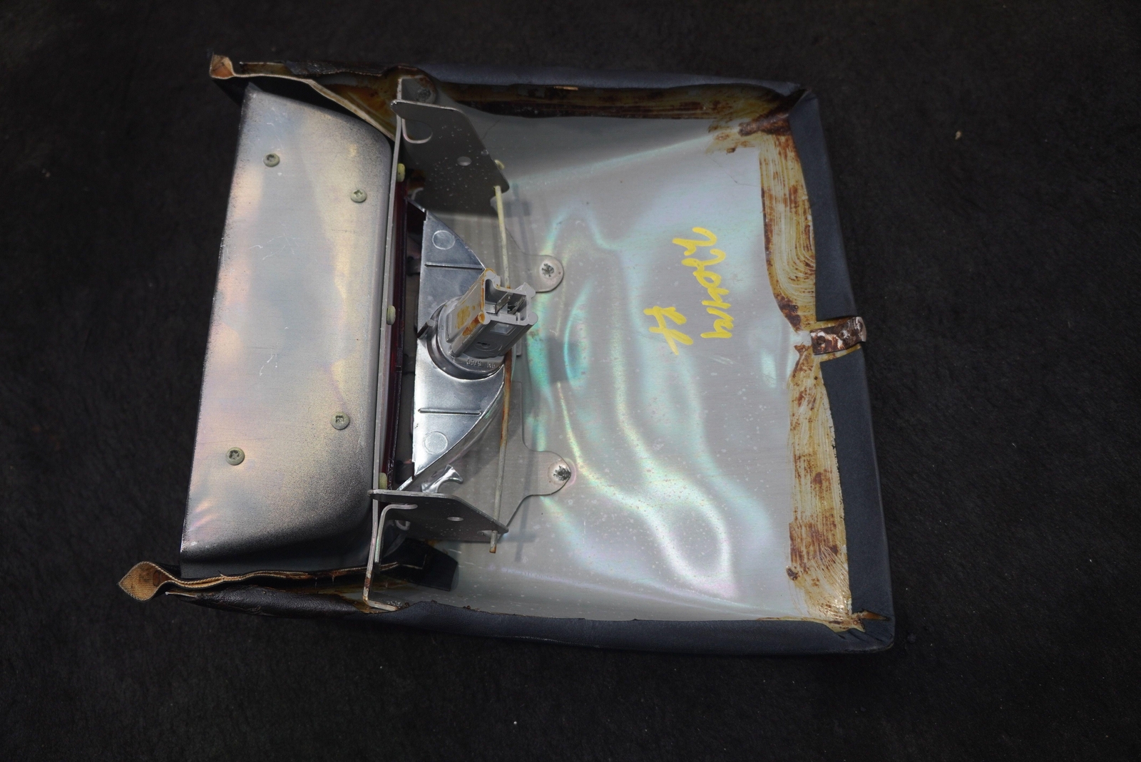Rear High Mount 3rd Third Brake Light Stop Lamp Black OEM Bentley Mulsanne 1988