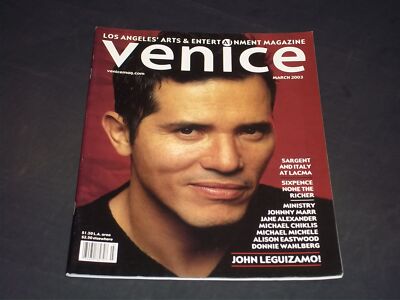 2003 MARCH VENICE MAGAZINE - JOHN LEGUIZAMO - GREAT MOVIE ADS - L 2382