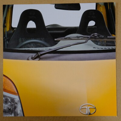 handgefertigte Grußkarte mit TATA NANO , 14,5cm Blankokarte