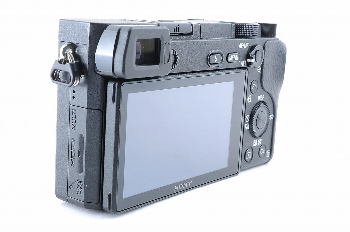 Sony Alpha A6300 24.2MP Digital Camera - Black (Body Only) for