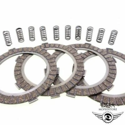10x Kupplung Feder + 4x Lamelle passend für, Zündapp C CS GTS KS R50 ZD ZL ZX