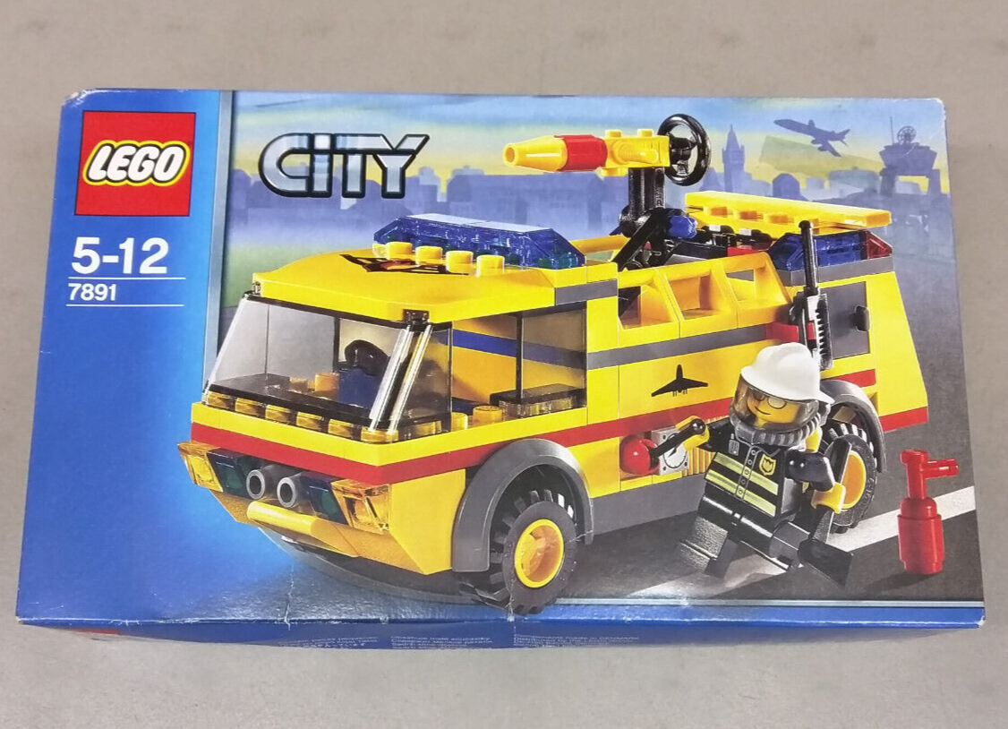 LEGO CITY: Airport Fire Truck (7891) for sale online | eBay