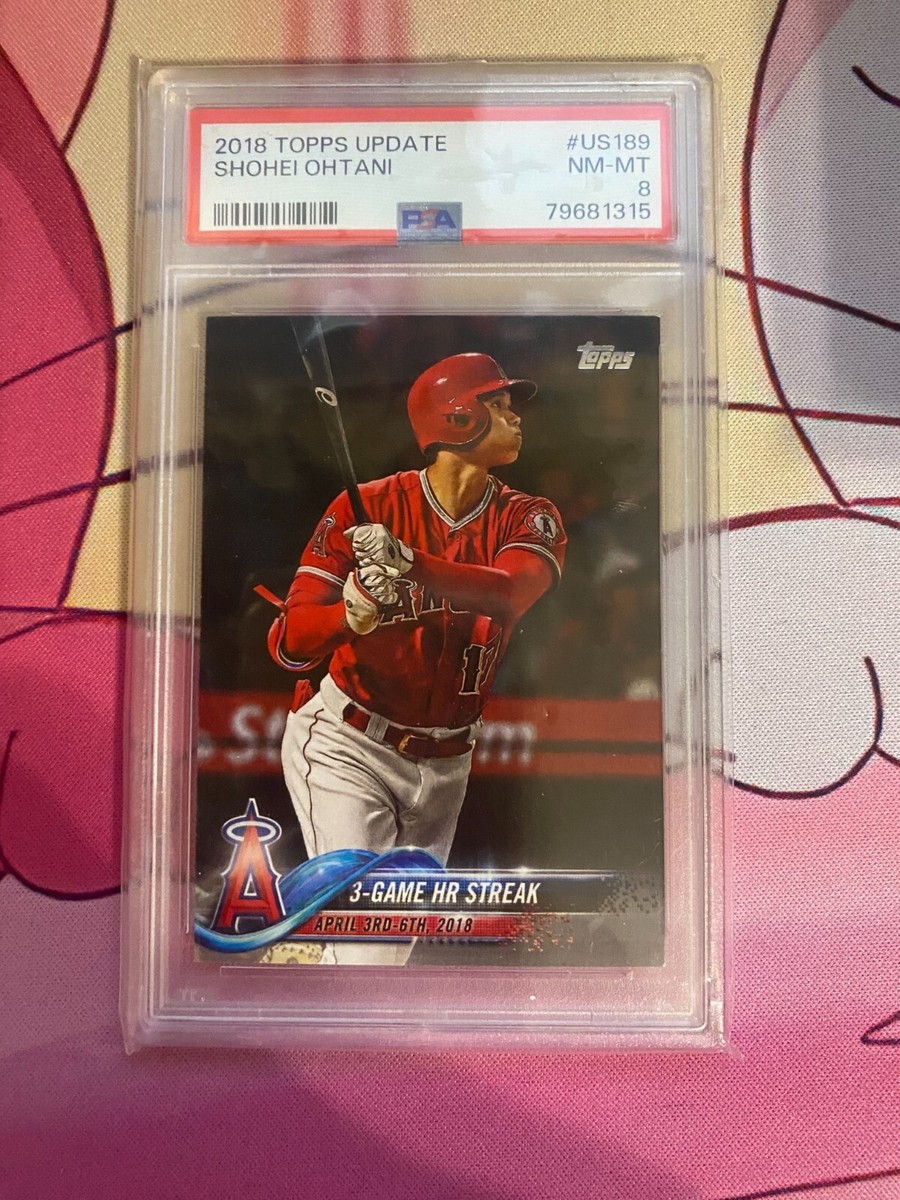 SHOHEI OHTANI 2018 TOPPS UPDATE #US189 PSA 8 | eBay