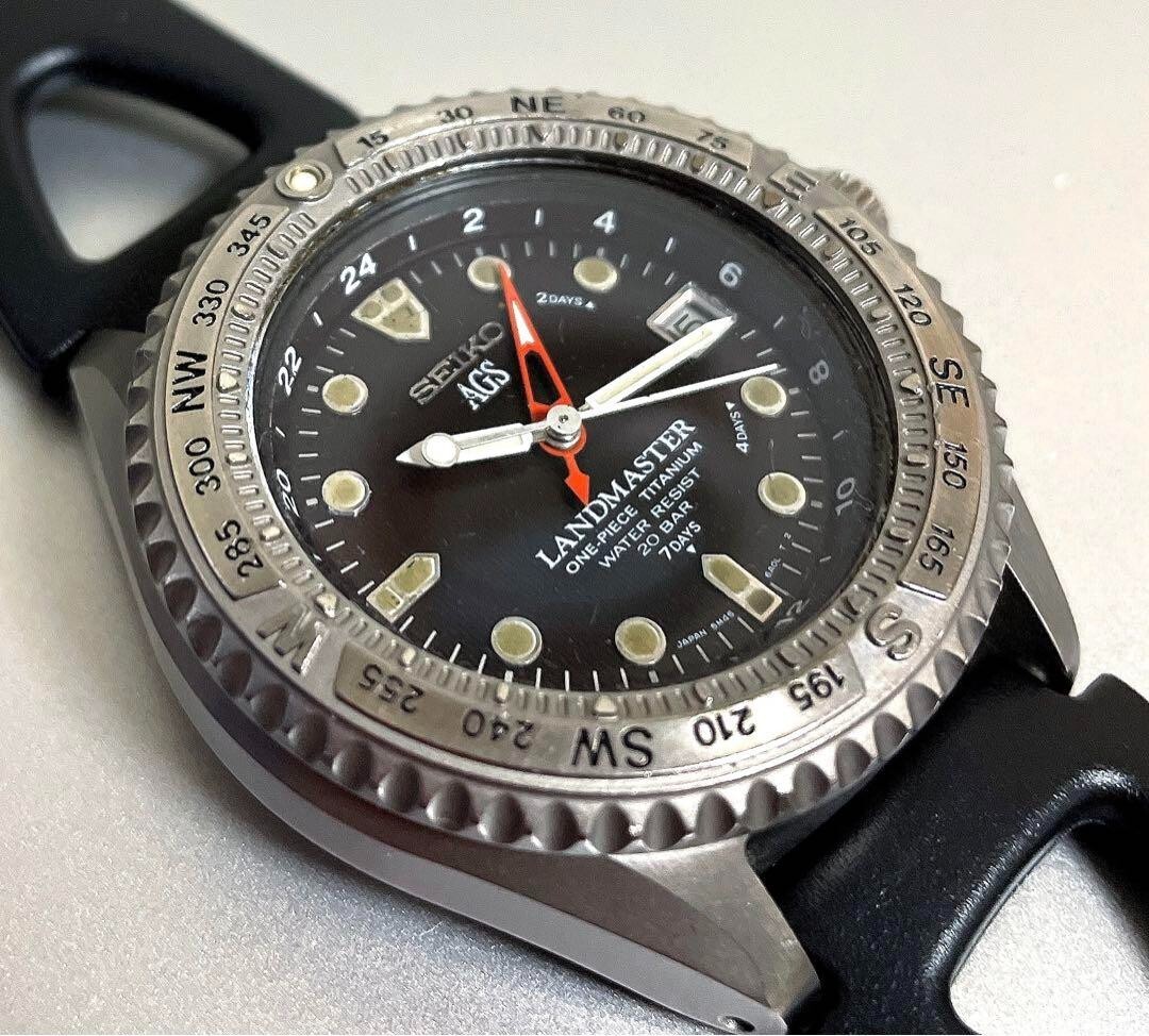 SEIKO LANDMASTER RANDMASTER AGS AUTOMATIC TITANIUM WINDING | eBay