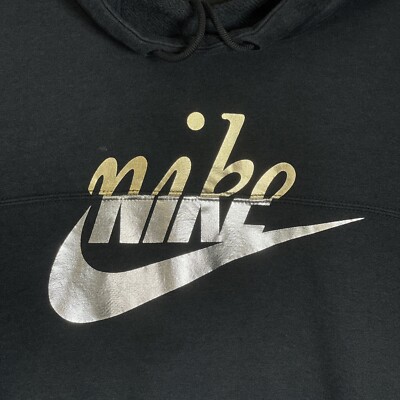 nike nsw rally nike rally hoodie metallic
