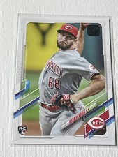 2021 Topps Update Rookie Base Card #US37 Ryan Hendrix - Cincinnati Reds RC