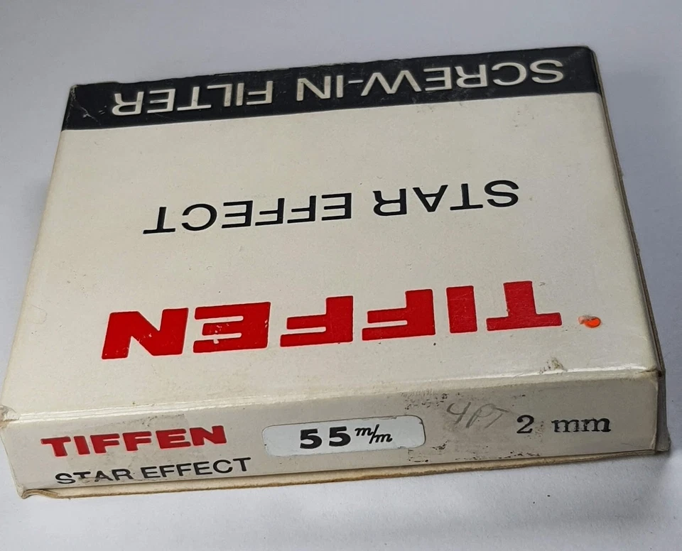 Tiffen 55mm Star 4 Star-4 4PT Effect Glass Lens Filter 55 mm Genuine E-55 - Image 4 of 4