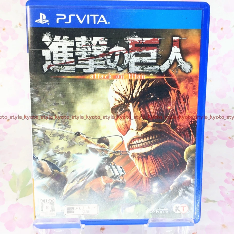 USED PS VITA Attack on Titan shingeki no kyojin 81170 Japan Import - Image 3 of 4