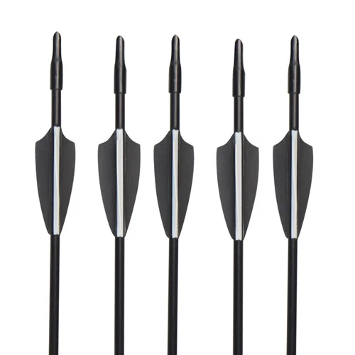6/12pcs 31" Archery Fiberglass Arrows Target Practice Recurve Bow Hunting - Bild 46 von 49