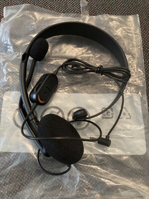 Genuine Xbox Wired Mono Headset Black UK