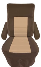 Motorhome RV Camper Captain Chair Cotton Seat Covers fits Fleetwood Bounder