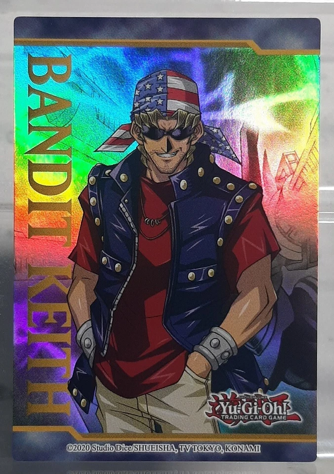 YUGIOH - Bandit Keith - Token Spielstein Holo - Legendary Duelists: Season 1 NM - Bild 2 von 3