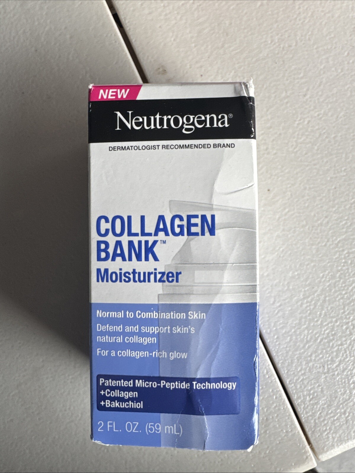 Neutrogena Collagen Bank Deep Wrinkle Moisturizer 2 FL OZ