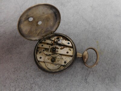 Montre à Gousset Ancienne N°9 Pour Homme - Mouvement à Clef - Vintage - Occasion
