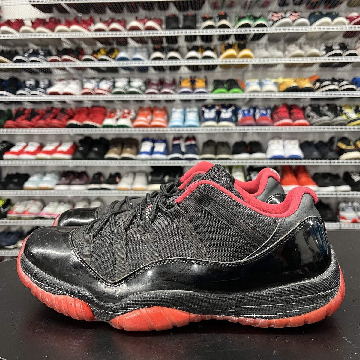 Nike Air Jordan 11 Retro Low Bred Custom 2015 528895-012