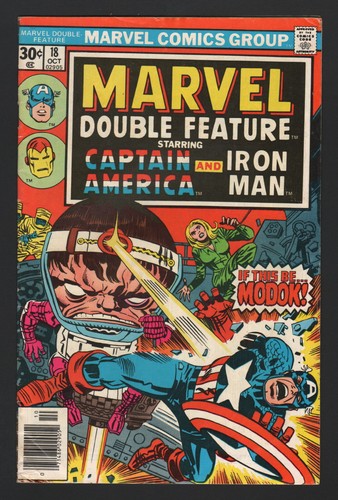 MARVEL DOUBLE FEATURE, LOT OF 3, Marvel, 1976, READERS, GRADES FN TO VF - Picture 3 of 3