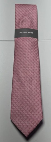 NEW Michael Kors Men's Silk Blend pink Neck Tie
