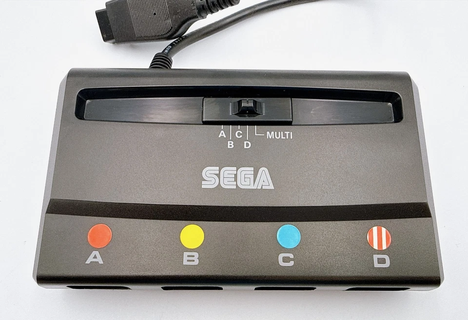 SEGA Mega Drive Tap HAA-2652 Multiplayer Adapter Japan w/Box - Excellent+ - Image 2 of 4