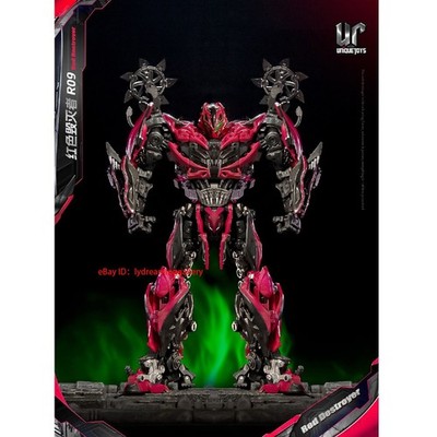 Unique Toys UT-R09 Red Destroyer Pagani 8.2Inch Limited Transforming Figure Toy