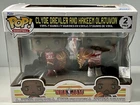 Funko Pop! NBA JAM: Rockets-Clyde Drexler and Hakeem Olajuwon 2-Pack DAMAGED BOX