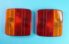2 x Replacement LENS for RADEX 4 Function Small Rear Trailer Lamp Light 3.001.00